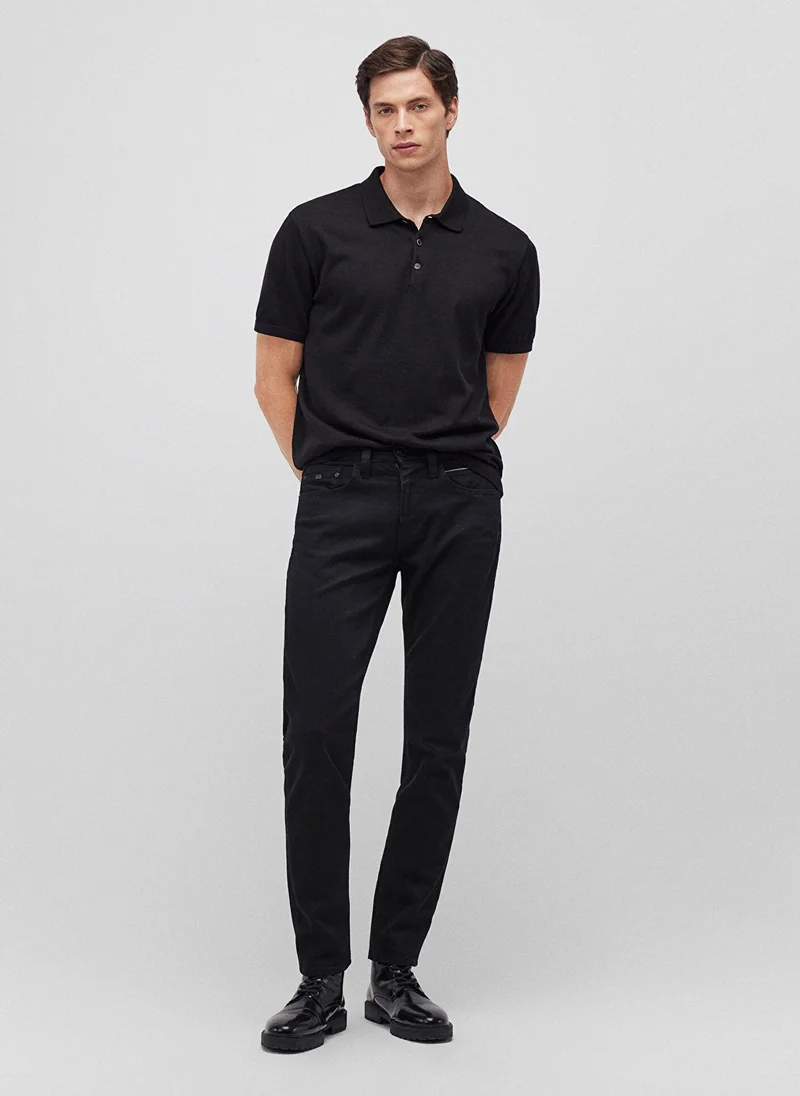 MAVI Jake Smoke Mavı Black Jean Pants